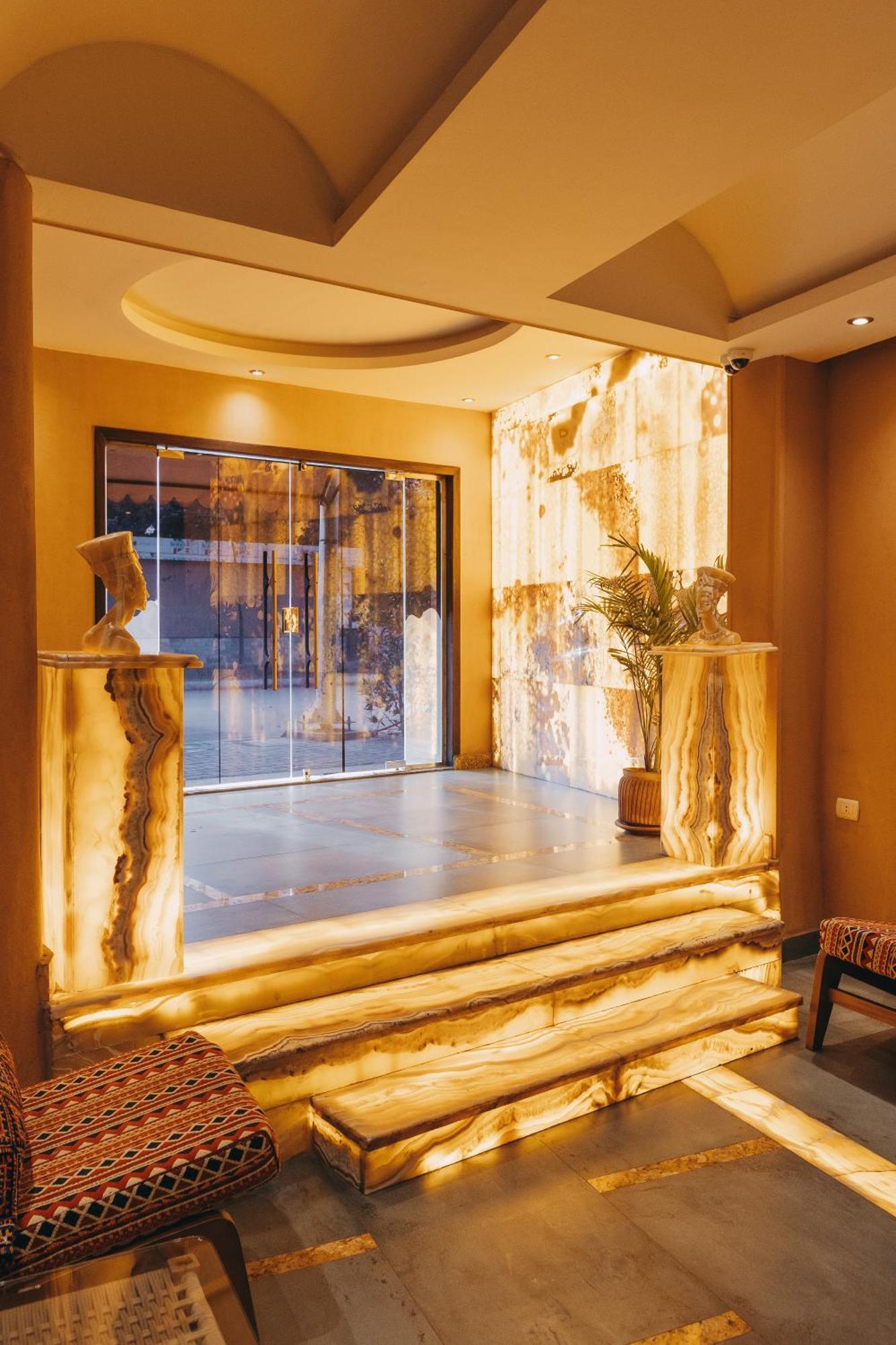 Almas Pyramids View Hotel Kafret el-Gabal 외부 사진