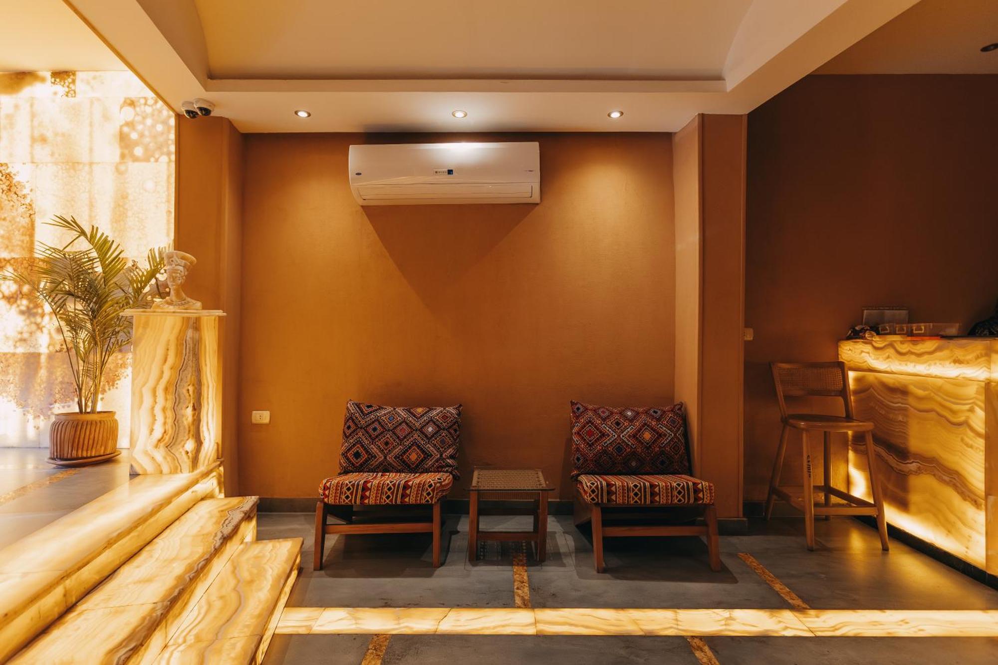 Almas Pyramids View Hotel Kafret el-Gabal 외부 사진